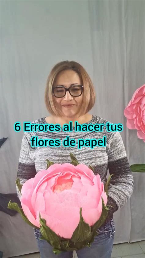 Flores Gigantes En Papel Crepe Flores De Crepe Flores En Papel Crepe