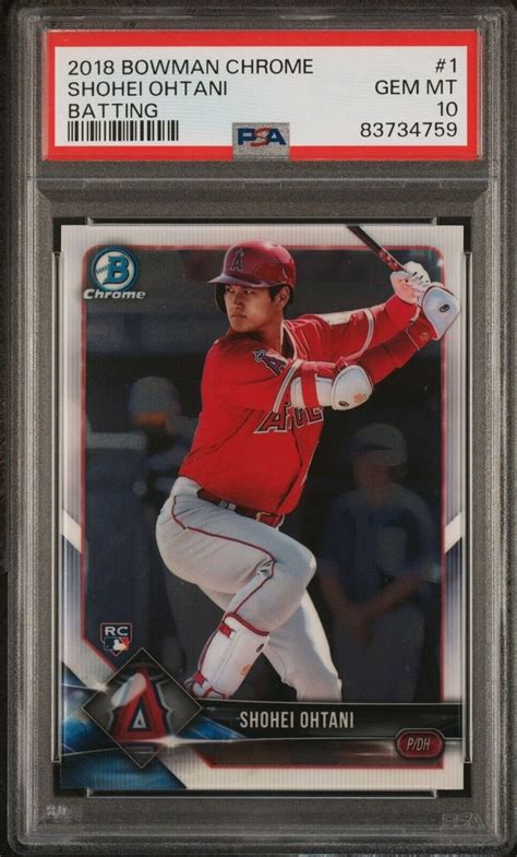 Shohei Ohtani Rookie Cards A Comprehensive Guide For Collectors Card