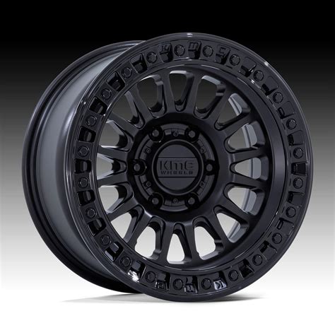 KMC KM552MB IMS Matte Black Custom Truck Wheels KM552MB IMS KMC