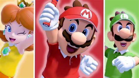 Mario Tennis Aces All Characters Winning Animations Dlc Included