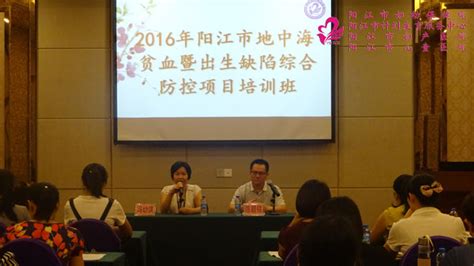 我院举办2016年阳江市地中海贫血防控暨出生缺陷综合防控项目培训班 阳江市妇幼保健院