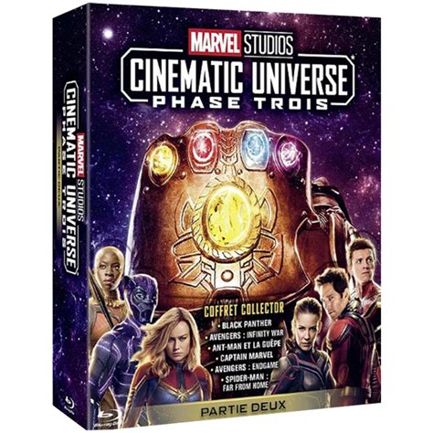 Coffret Blu Ray Marvel Phase 3 Partie 2 Les Offres ChocoBonPlan