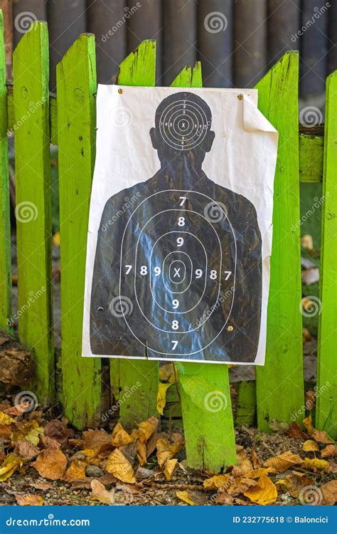 Human Silhouette Target Stock Photo Image Of Body Shoot 232775618