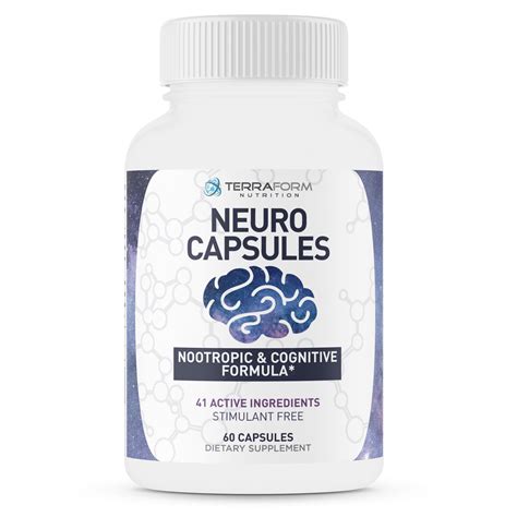 Powerful Nootropics Neuro Capsules 60 Capsules TerraForm