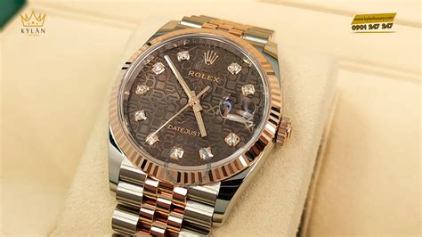 Đồng Hồ Rolex Datejust 36 126231 0025 Oystersteel Và Vàng Everose Kỳ