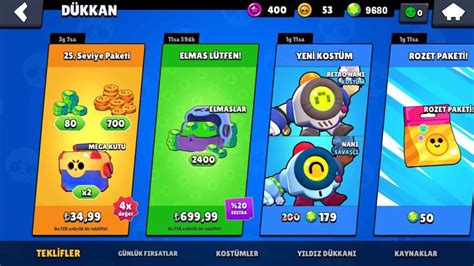 Brawl Stars Bedava Elmas 2021 Brawl Türkiye