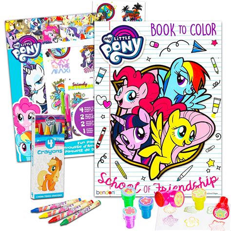 Buy My Little Pony Coloring And Book Set Bundle Includes My Little