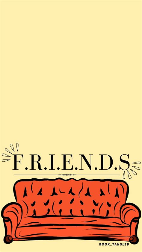 Friends TV Series Couch Wallpaper