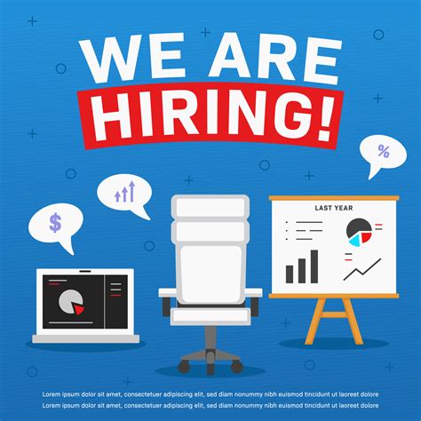 We Are Hiring Poster Ads Accountant Manager Or Financial Employee