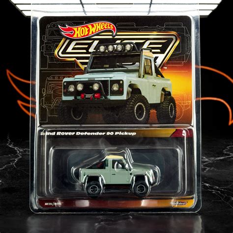 Hot Wheels Elite Land Rover Defender Pickup Collectify