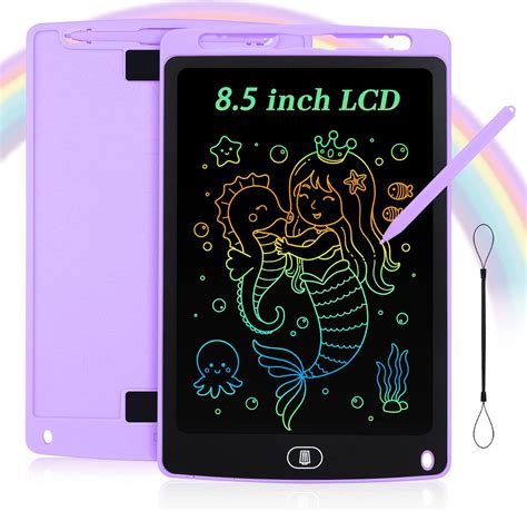 Coolzon Tabla gráfica LCD de escritura de 8 5 pulgadas con pantalla de