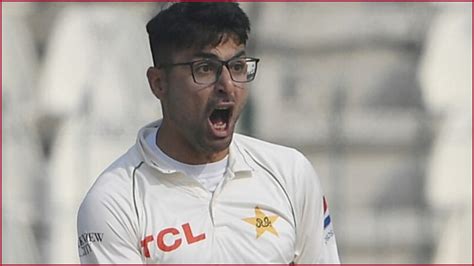 Pak Vs Eng Abrar Ahmad Claims 7 Wickets 1st Innings On His Debut