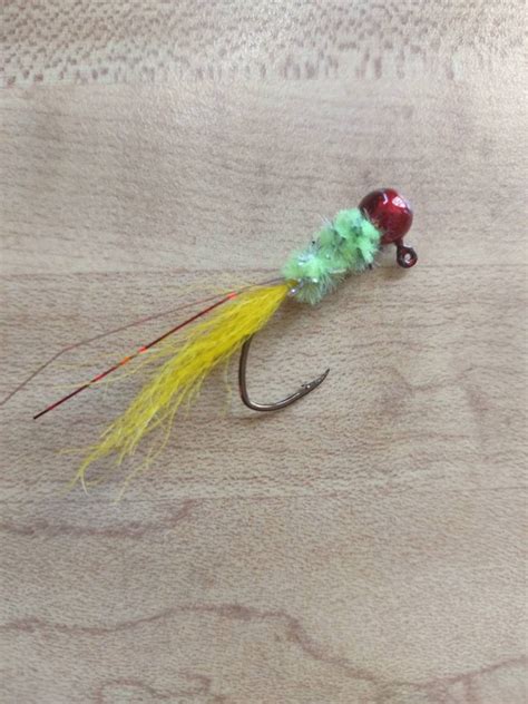 Hand Tied Crappie Jigs Etsy