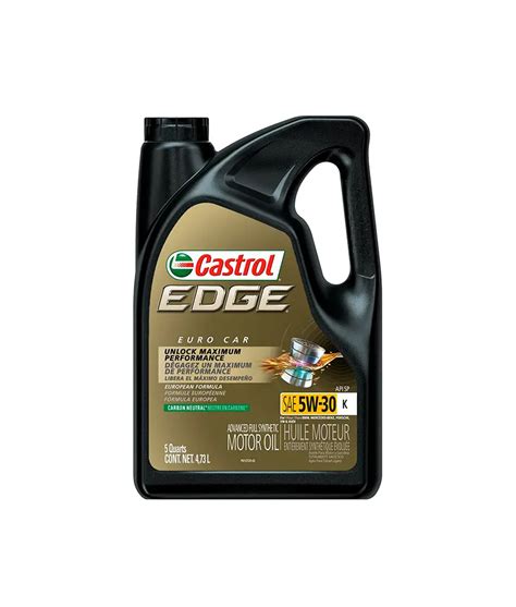 Castrol Edge W K Euro Car Aceite Full Sint Tico Lubrimas Pe