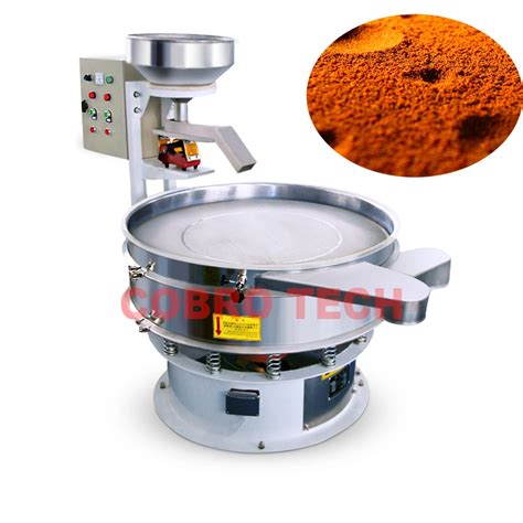 Food Flour Rotary Vibrating Sieve Sifter Vibro Screening Machine