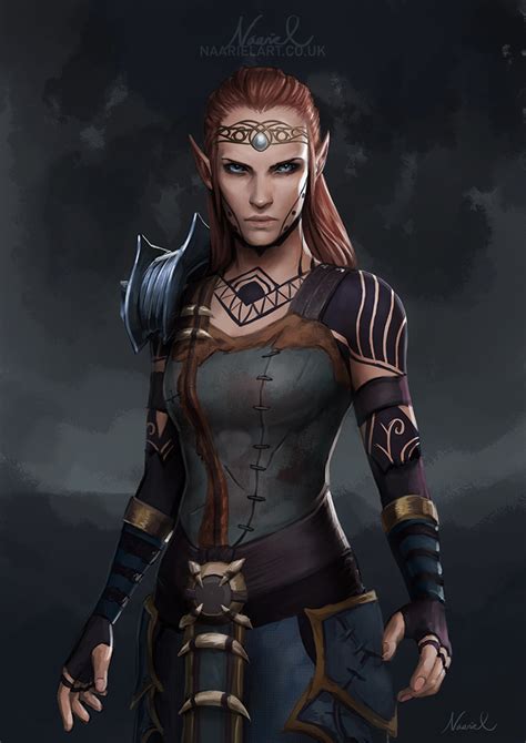 Elder Scrolls Online Commission Elf By Naariel On Deviantart