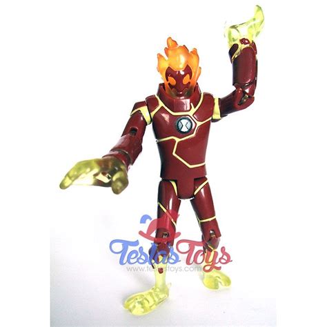 Ben 10 Classic Action Figure Heatblast Battle Version Loose