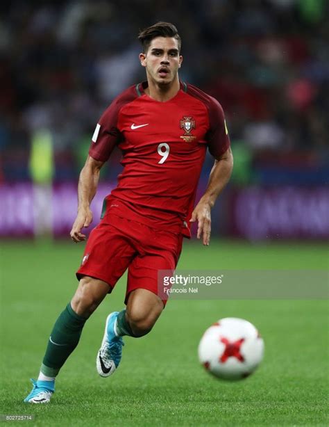 Andre Silva of Portugal in action during the FIFA Confederations Cup ...