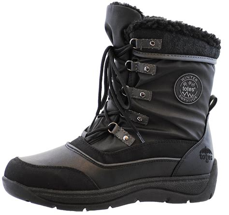 Totes Womens Vail Lace Up Snow Boot Snow Boots Women Boots Womens Boots