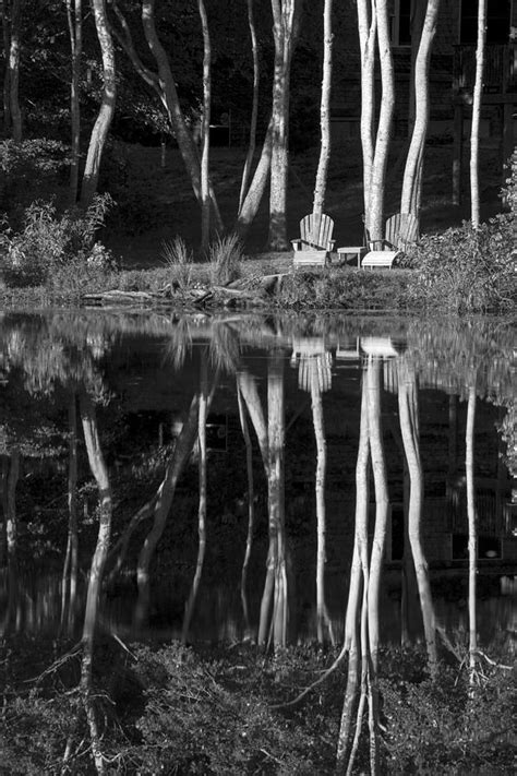 Two Chairs On Cape Cod Pond Photograph By Darius Aniunas Pixels