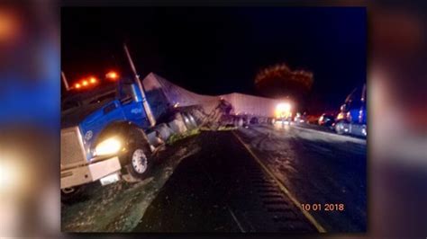 I 90 W Near Cle Elum Reopens After Collision Involving Five Semis And