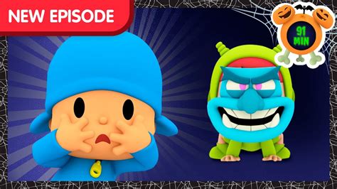 Pocoyo In English The Goblin Halloween Mask Min Full Episodes