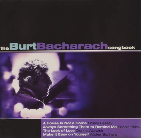 The Burt Bacharach Songbook Amazonde Musik Cds And Vinyl