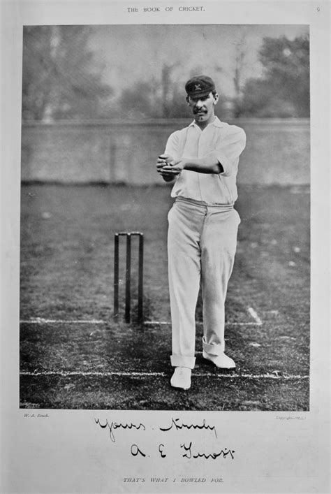 Albert Edward Trott 1899 Cricketer