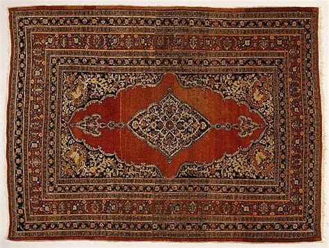 Lot A Persian Tabriz Haji Jalili Woolen Rug