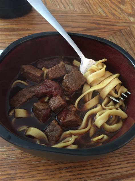 Homemade Taiwanese Beef Noodle Soup Rfood