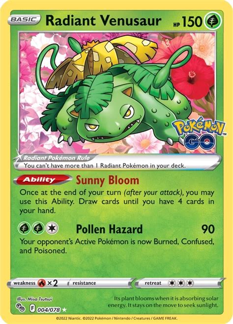 Radiant Charizard Radiant Venusaur Core Global Org