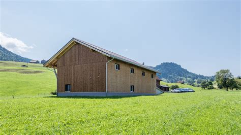 K Lin Haus Elementhaus Bauen Werkstatthalle