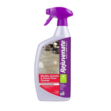 Rejuvenate 32 Oz Marble Granite And Stone Floor Cleaner Rj32mfc The