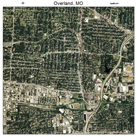 Aerial Photography Map of Overland, MO Missouri