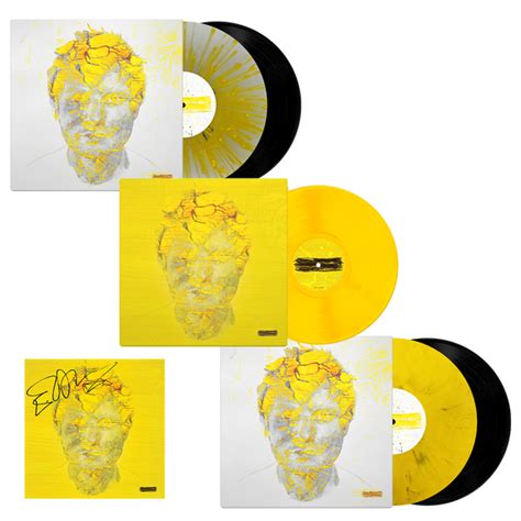 Ed Sheeran - Subtract Vinyl Bundle (Signed) – The Warner Music Shop