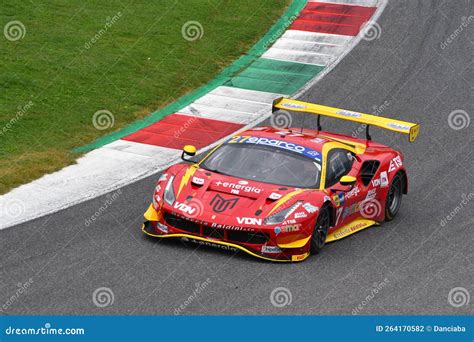 Mugello Circuit Italy October Ferrari Gt Evo Driven