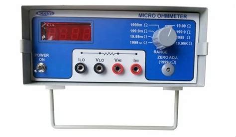 Micro Ohm Meter Calibration Service At Rs 500sample In Ahmedabad Id 2851851581855