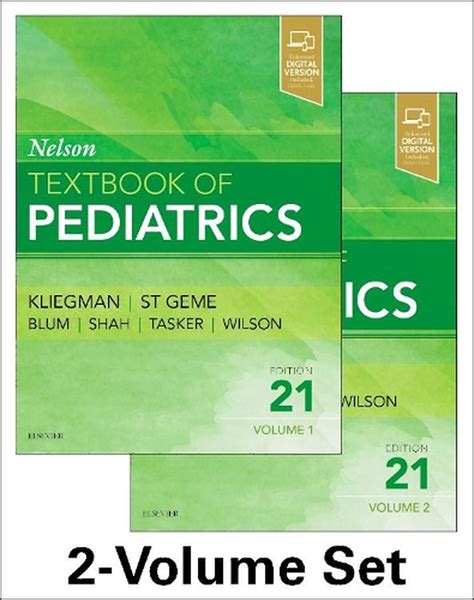 Nelson Textbook Of Pediatrics 2 Volume Set 21st Edition By Robert M