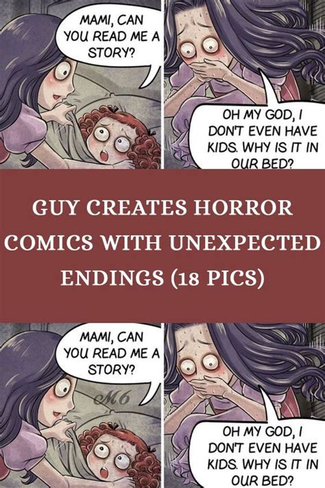 Guy Creates Horror Comics With Unexpected Endings 18 Pics Artofit