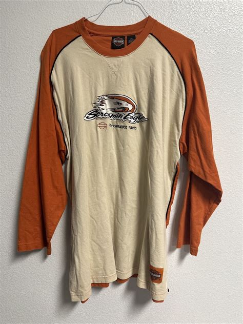 Harley Davidson Men S Screamin Eagle Long Sleeve Cre Gem