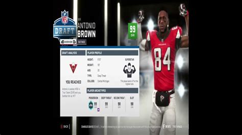 Madden Nfl 19 Franchise Episode 1 The Draft Youtube