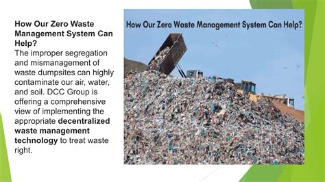 Decentralized Zero Waste Maximizing Recycling Minimizing Waste Ppt