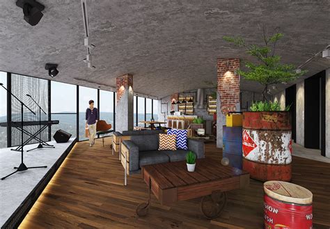 Rooftop Bar on Behance