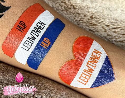 Plak Tattoos Oranje Leeuwinnen Getglitterbaby De Mooiste Tattoos