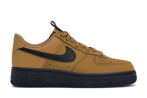 Nike Air Force 1 Low Wheat Black Men's - BQ4326-700 - US