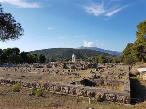 The Ancient Theatre Of Epidaurus In The Peloponnese