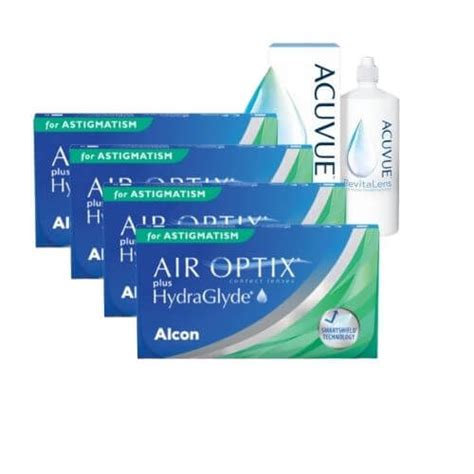 Air Optix Plus Hydraglyde For Astigmatism 4 Kutu