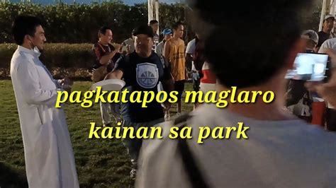 Kaunting Salo Salo Ng Mga Tropa Pagkatapos Mag Basketball Youtube