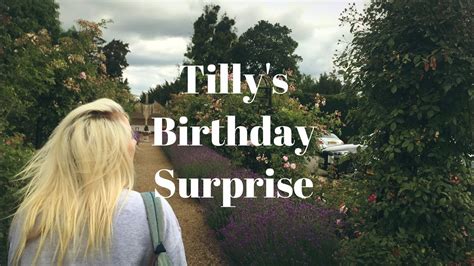 Tillys Birthday Surprise Youtube