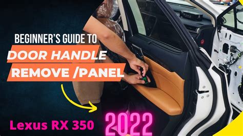 Lexus Rx Door Handle Mirrors Remove Lexusrx Youtube